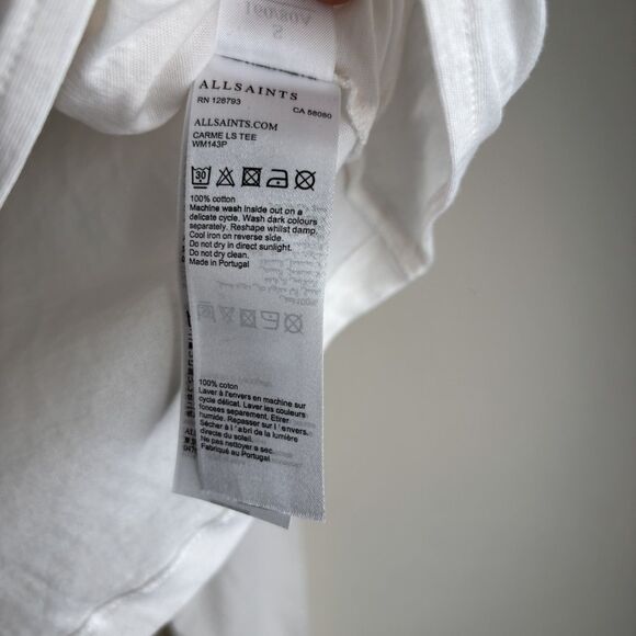 Allsaints Carme Longsleeve Tee Set - Picture 8 of 9